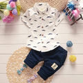 Conjunto Infantil Verão Camisa Estampada + Shorts em Algodão