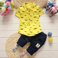 Conjunto Infantil Verão Camisa Estampada + Shorts em Algodão