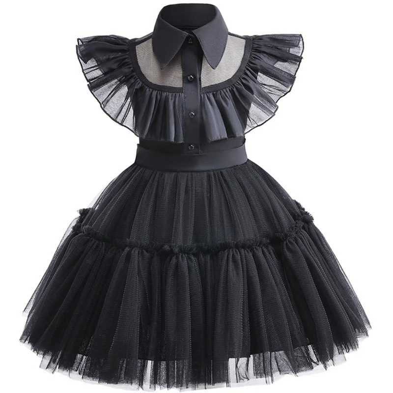 Fantasia Infantil Wandinha Addams