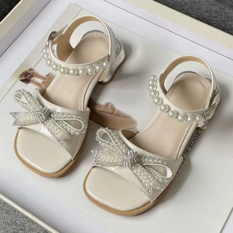 Sandália Infantil para Meninas com Strass